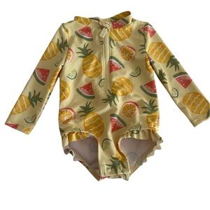Carter's Yellow Rashguard Swimwear